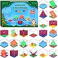 Advent Calendar 2024, Christmas Fidget Toys Advent Calendars Party Favors Kids 4-8 8-12 Brain Teaser Puzzles Box Cubes Stress Relief Xmas Gifts for Teens Boys Girls Adults Birthday Stocking Stuffers