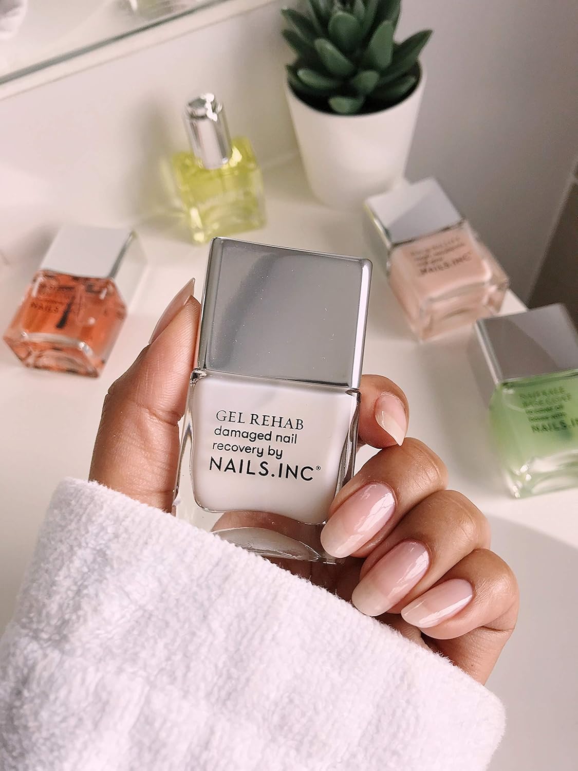 Nails Inc Gel Rehab Treatment Base Coat Amazon Co Uk Luxury Beauty