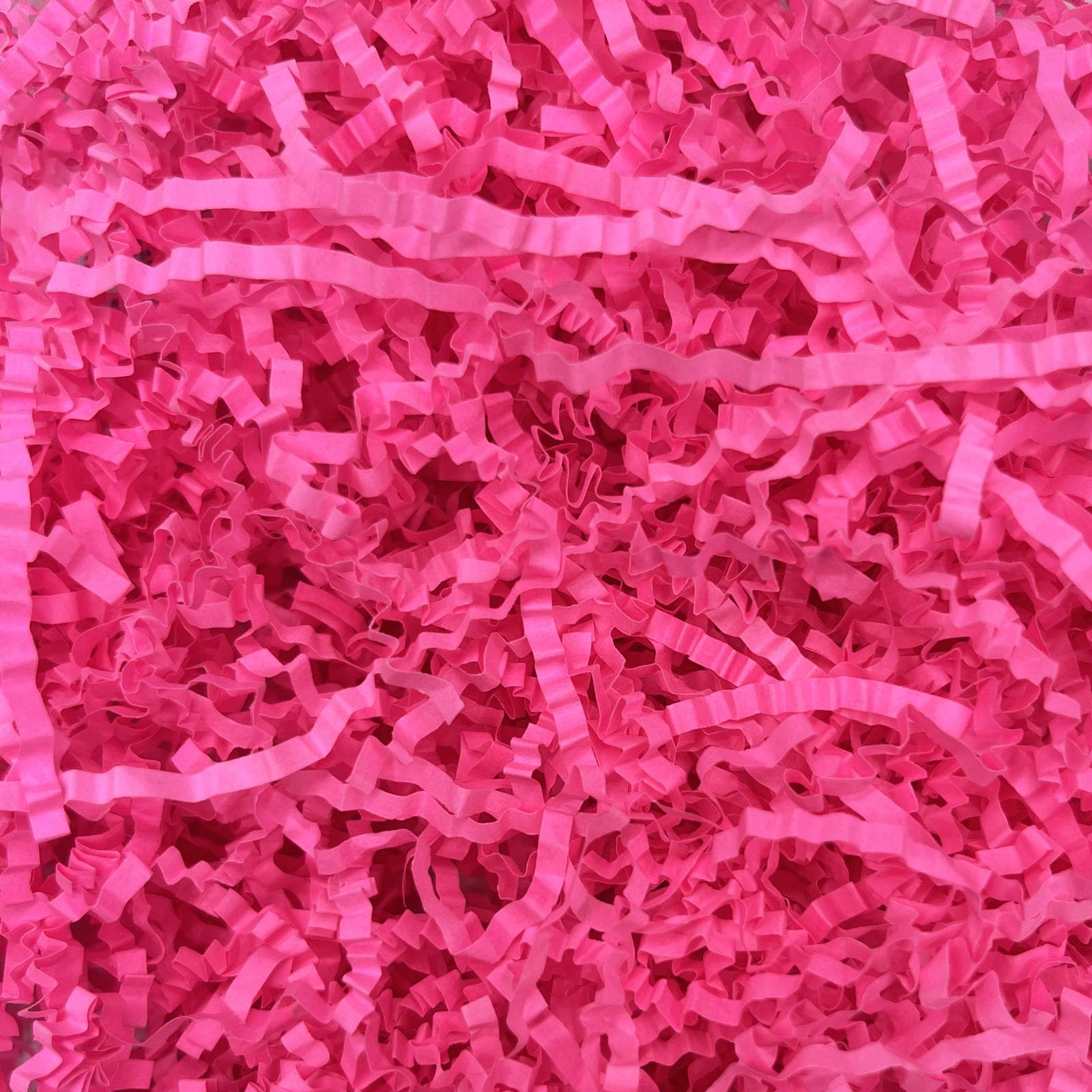 2LB Fluorescent Fuchsia Crinkle Cut Paper Shred