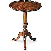 Butler Dansby Olive Ash Burl Pedestal Table