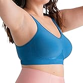 Truekind Bras for Women - Comfortable Wireless Support Bra, Seamless Full Coverage No Underwire Bra for Everyday Comfort