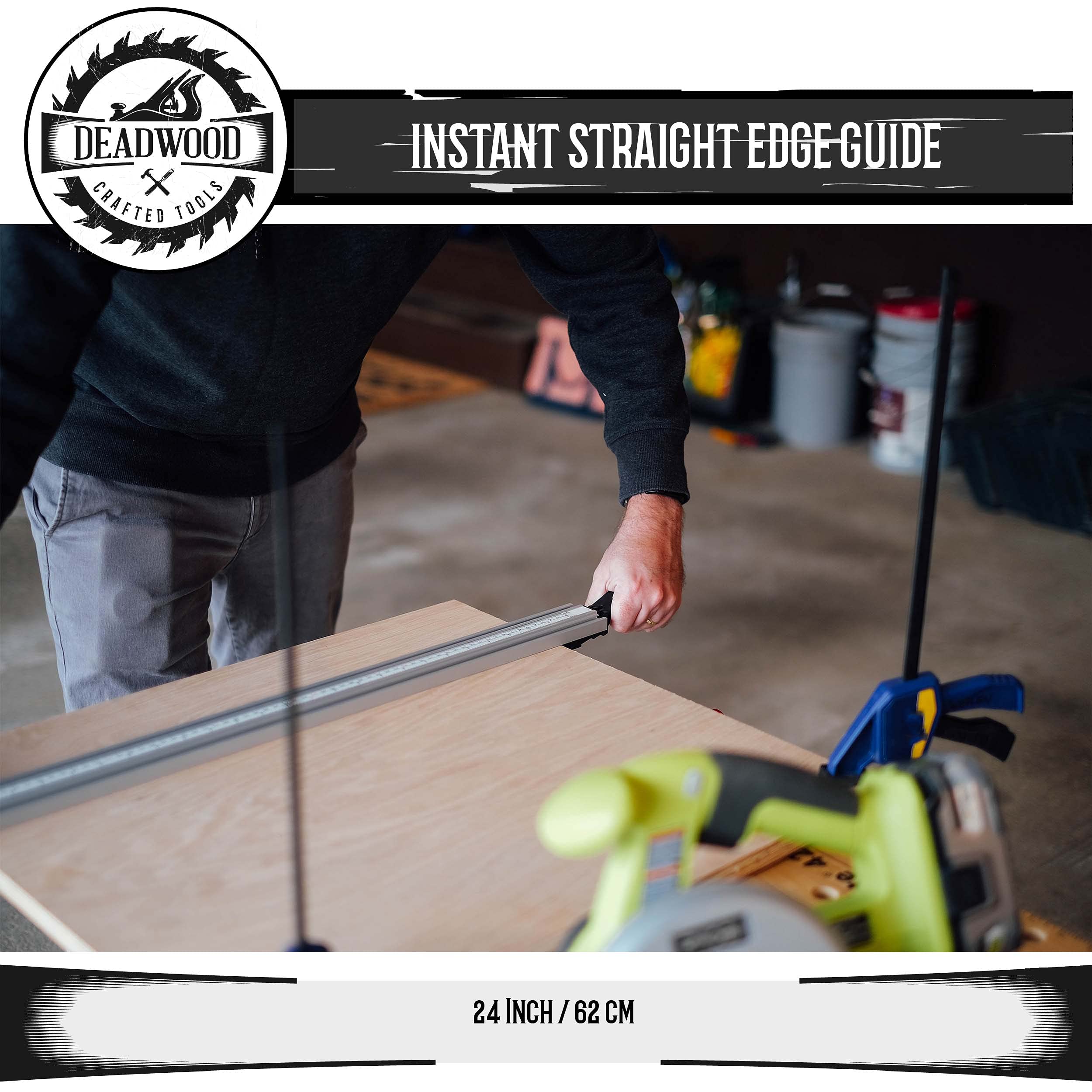 Mua DCT Aluminum Pro Grip Clamp Straight Edge Wood Cutting Table Saw