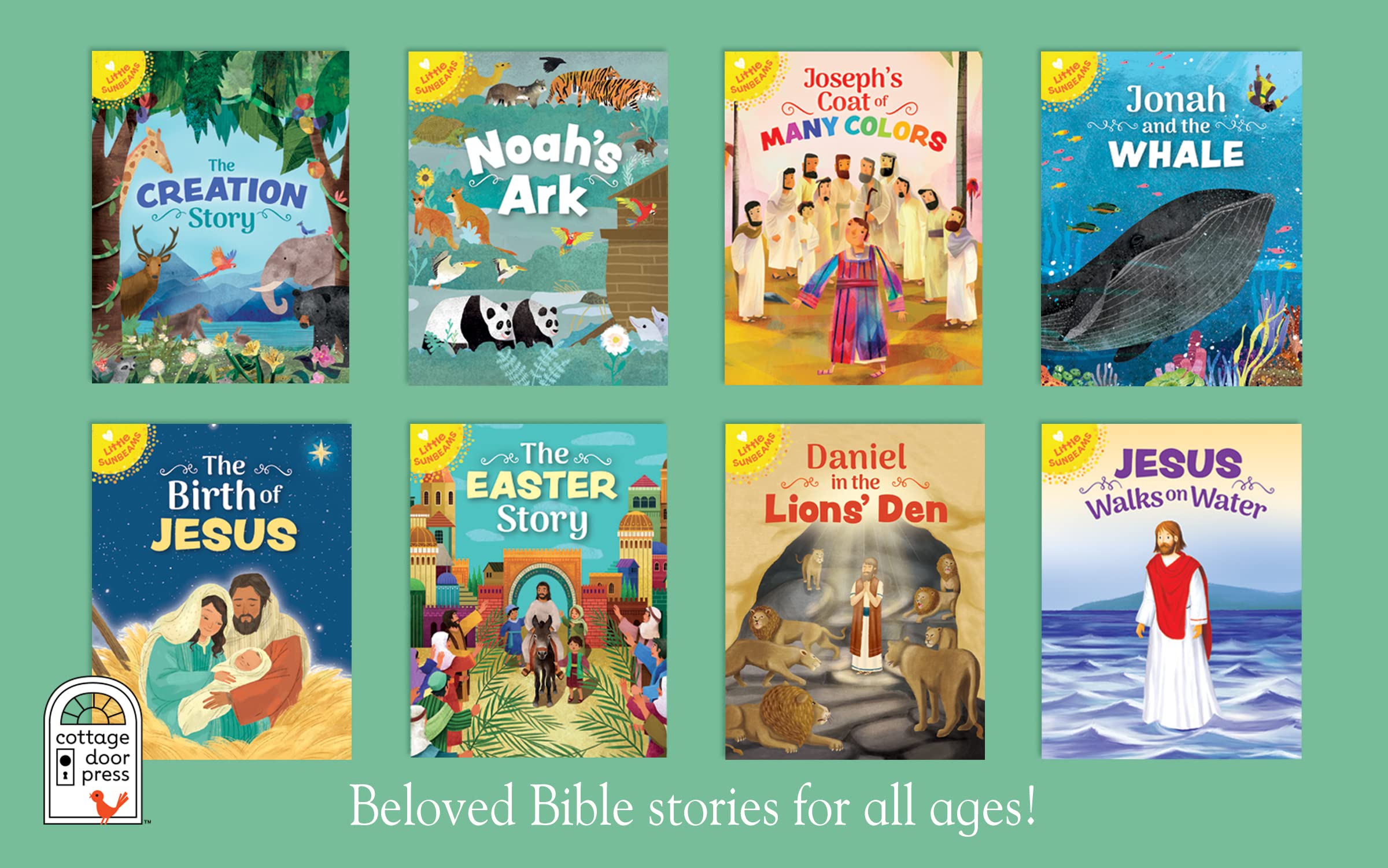 Best-Loved Bible Stories - 8-Book Library Boxed Gift Set for Children: Including stories of Noah's Ark, The Birth of Jesus, The Creation Story, Daniel and the Lion's Den, Jonah, and More Best-Loved Bible Stories - 8-Book Library Boxed Gift Set for Children: Including stories of Noah's Ark, The Birth of Jesus, The Creation Story, Daniel and the Lion's Den, Jonah, and More Library Binding