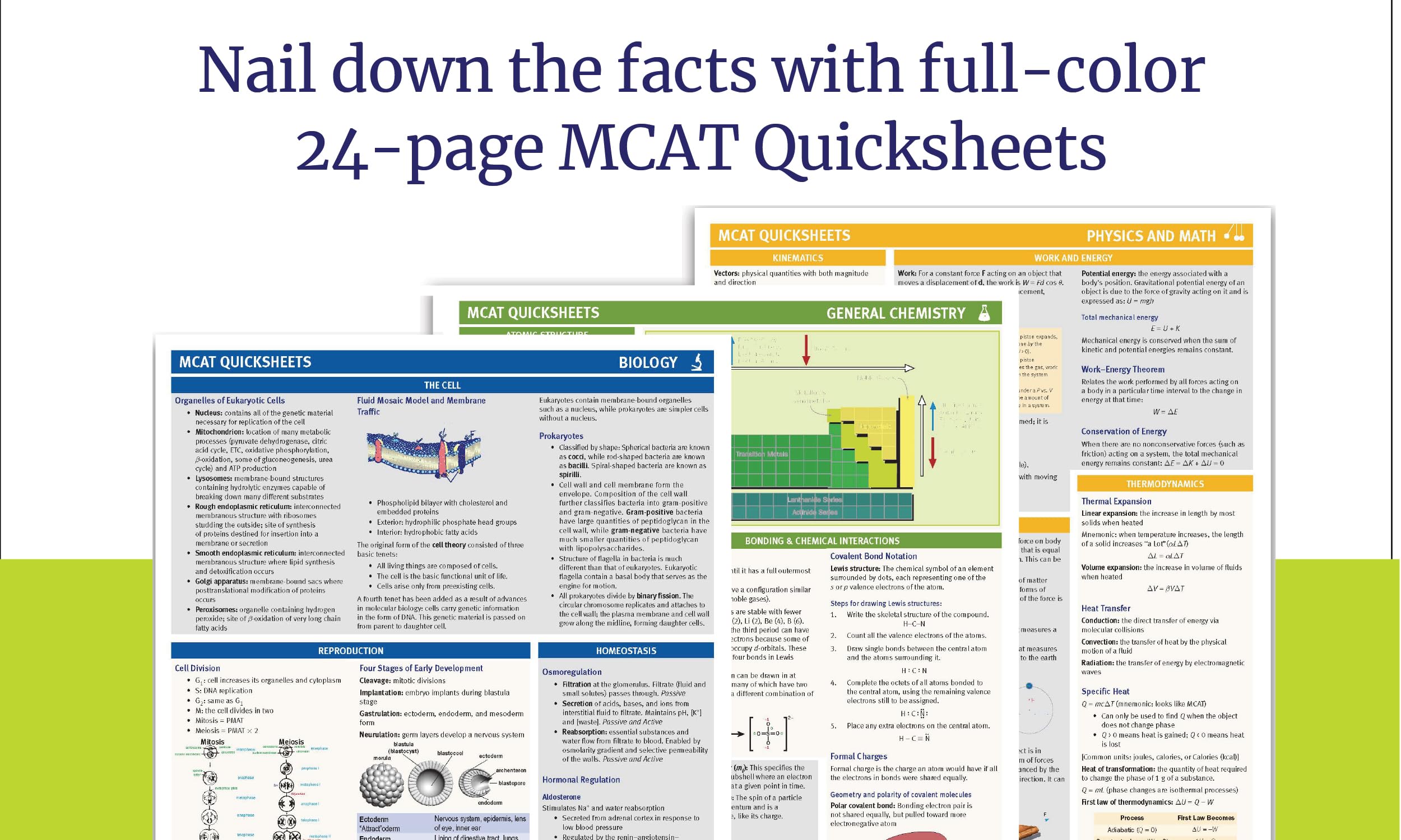 MCAT Complete 7-Book Subject Review 2026-2027, Set Includes Books, Online Prep, 3 Practice Tests (Kaplan Test Prep) MCAT Complete 7-Book Subject Review 2026-2027, Set Includes Books, Online Prep, 3 Practice Tests (Kaplan Test Prep) Paperback