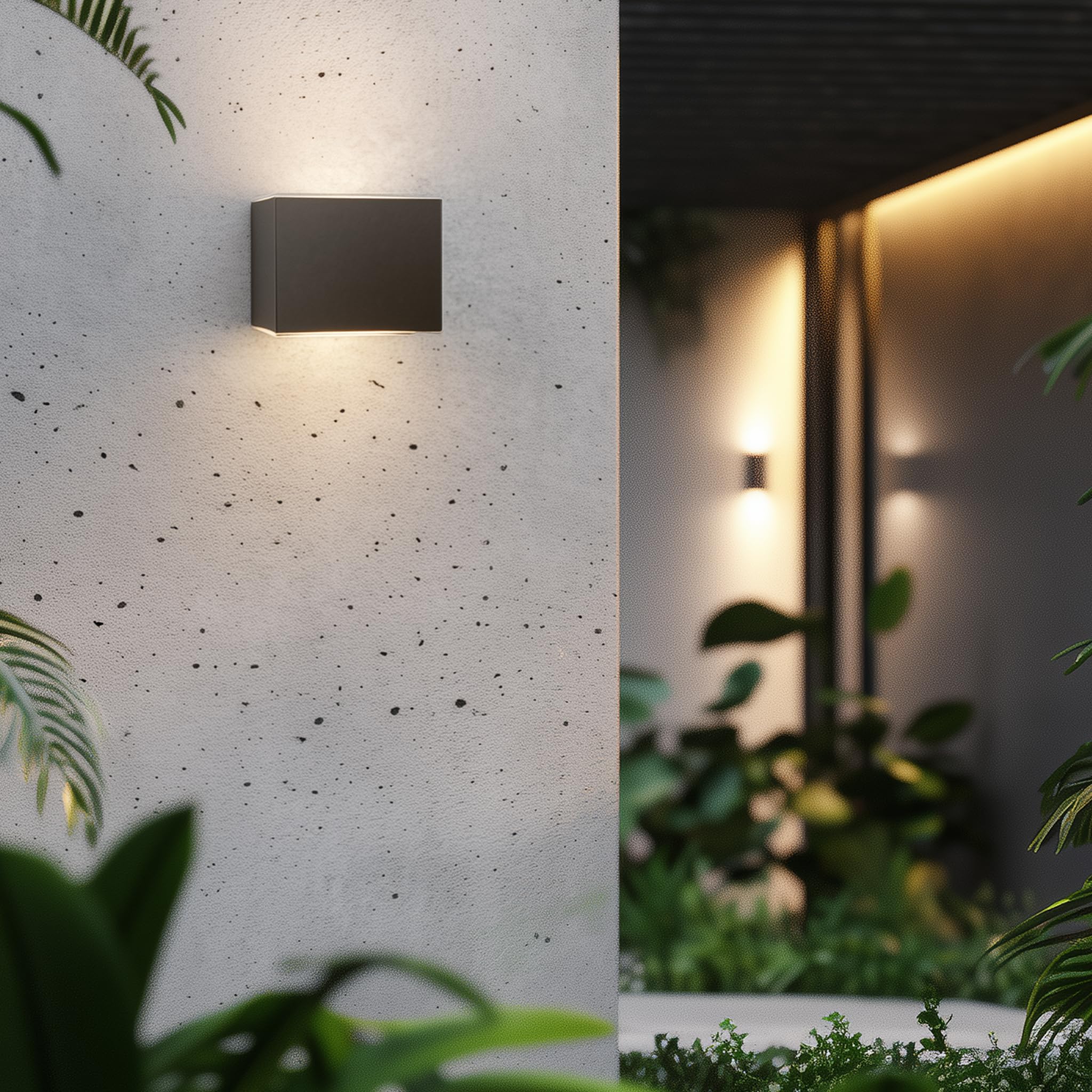 SolarCentre® Avon Up & Down Solar Powered Outdoor Wall Light