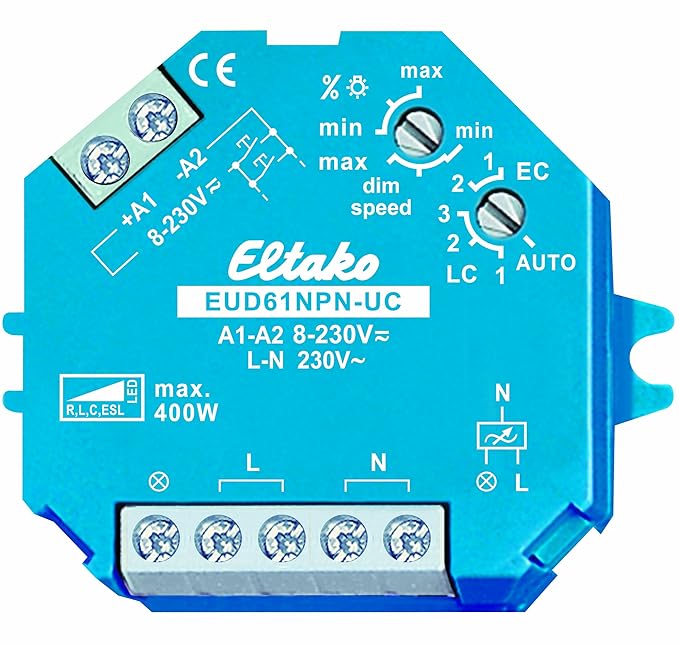 Eltako EUD61NPN-UC Universal-Dimmschalter