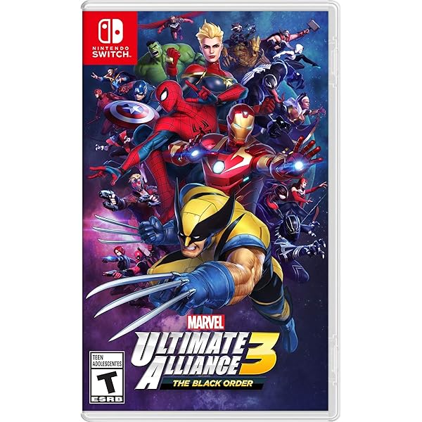 Switchマーベルアルティメットアライアンス3 Amazon.com: Marvel Ultimate Alliance 3: the Black Order