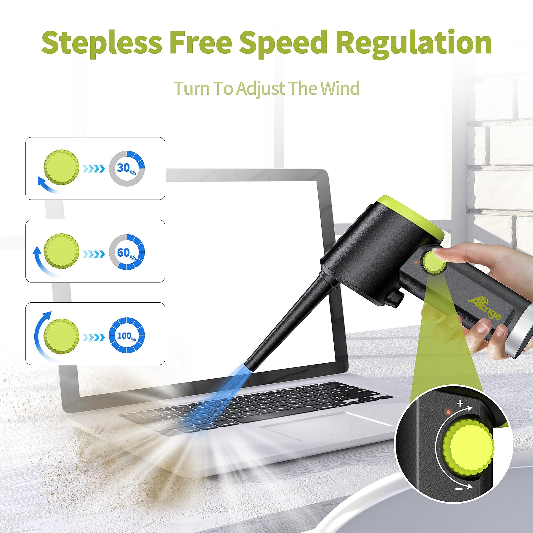 Mua Compressed Air Duster, Electric Air Duster, Handheld Cordless Air ...
