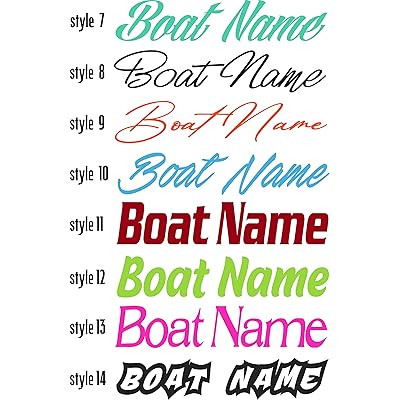 Buy Boat Name Decal Custom Hull Graphic Premium Marine Vinyl Lettering Online In Kenya B08wyn933n