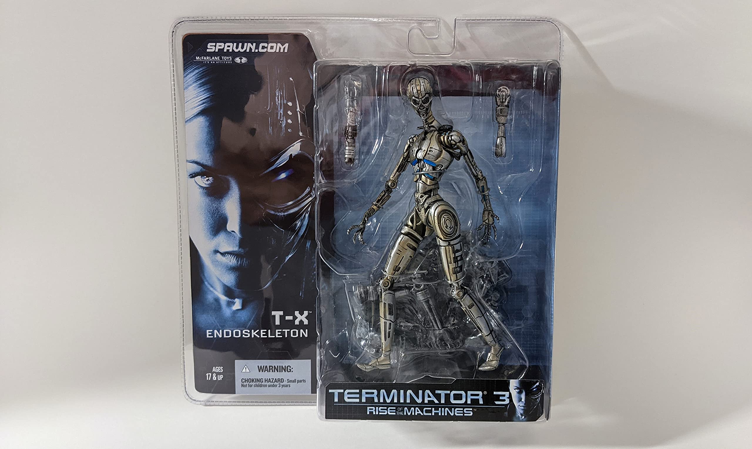 Terminator 3 T-X ENDOSKELETON Figure McFarlane NEW