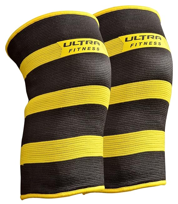 ULTRA FITNESS® Thor Doble Capas Rodilla Mangas - Strongman ...