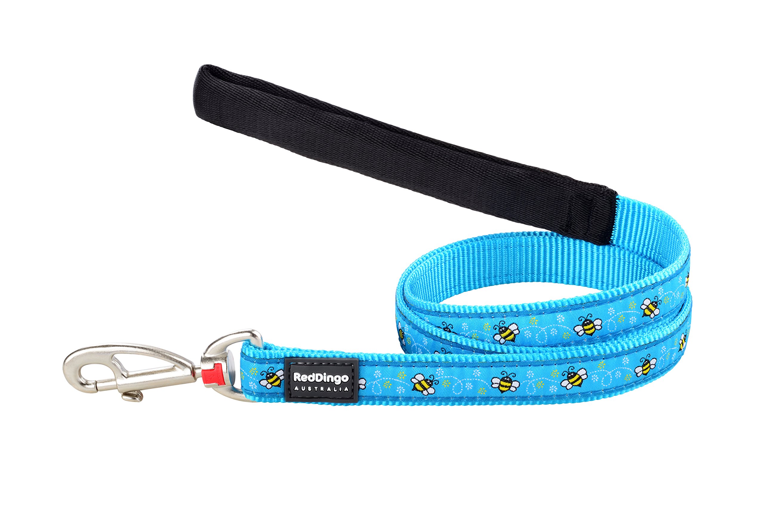 Red Dingo Bumblebee Dog Lead, Medium, Turquoise โ image 1