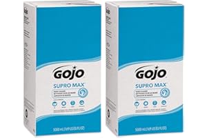 GOJO PRO TDX SUPRO MAX Hand Cleaner 5000 mL Heavy-Duty Hand Cleaner Refill PRO TDX Dispenser (Pack of 2) - 7572-02