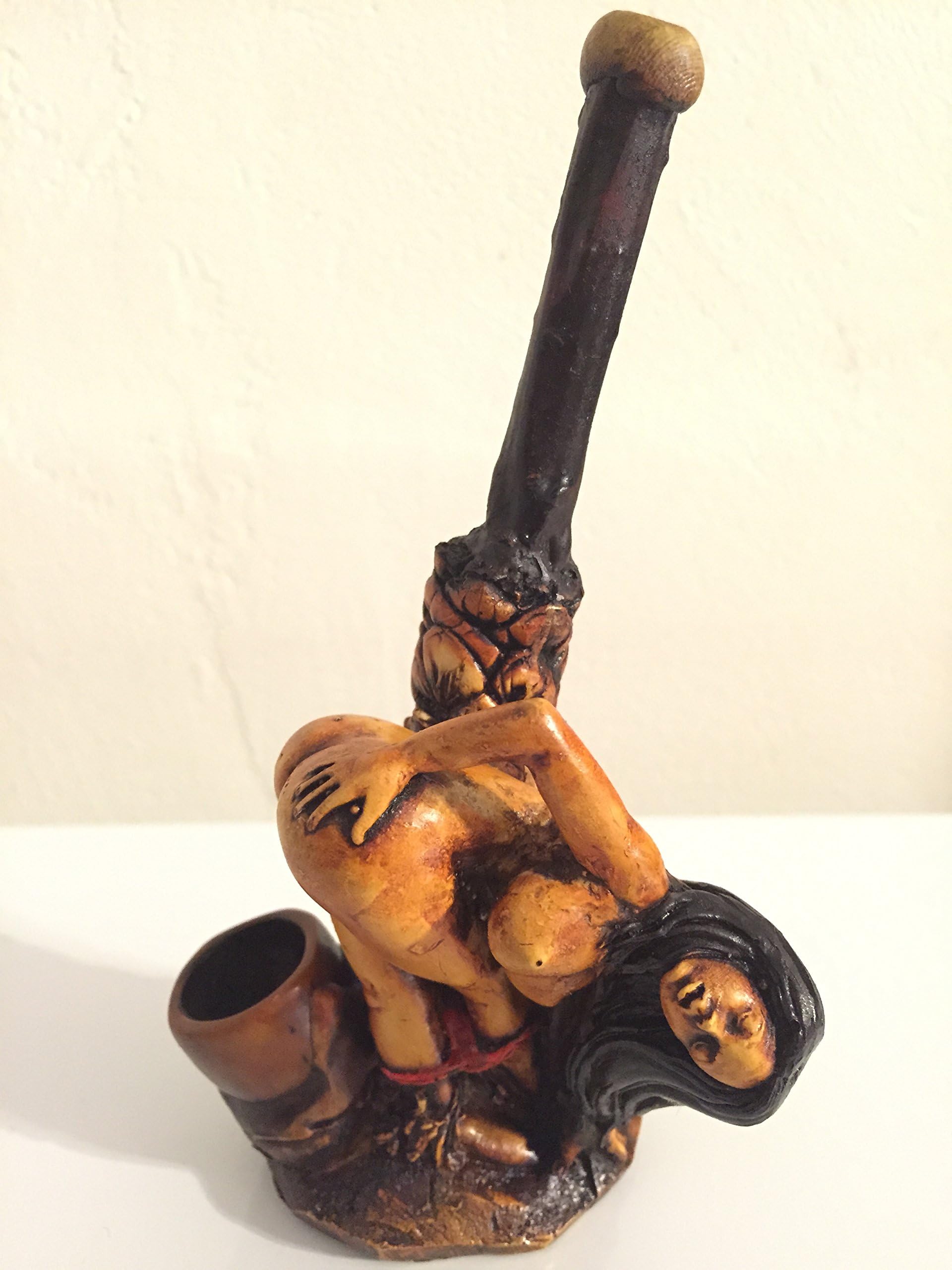 Handmade Tobacco Pipe Art Collectible Smoke functional "LoveMe" Sexy Collection