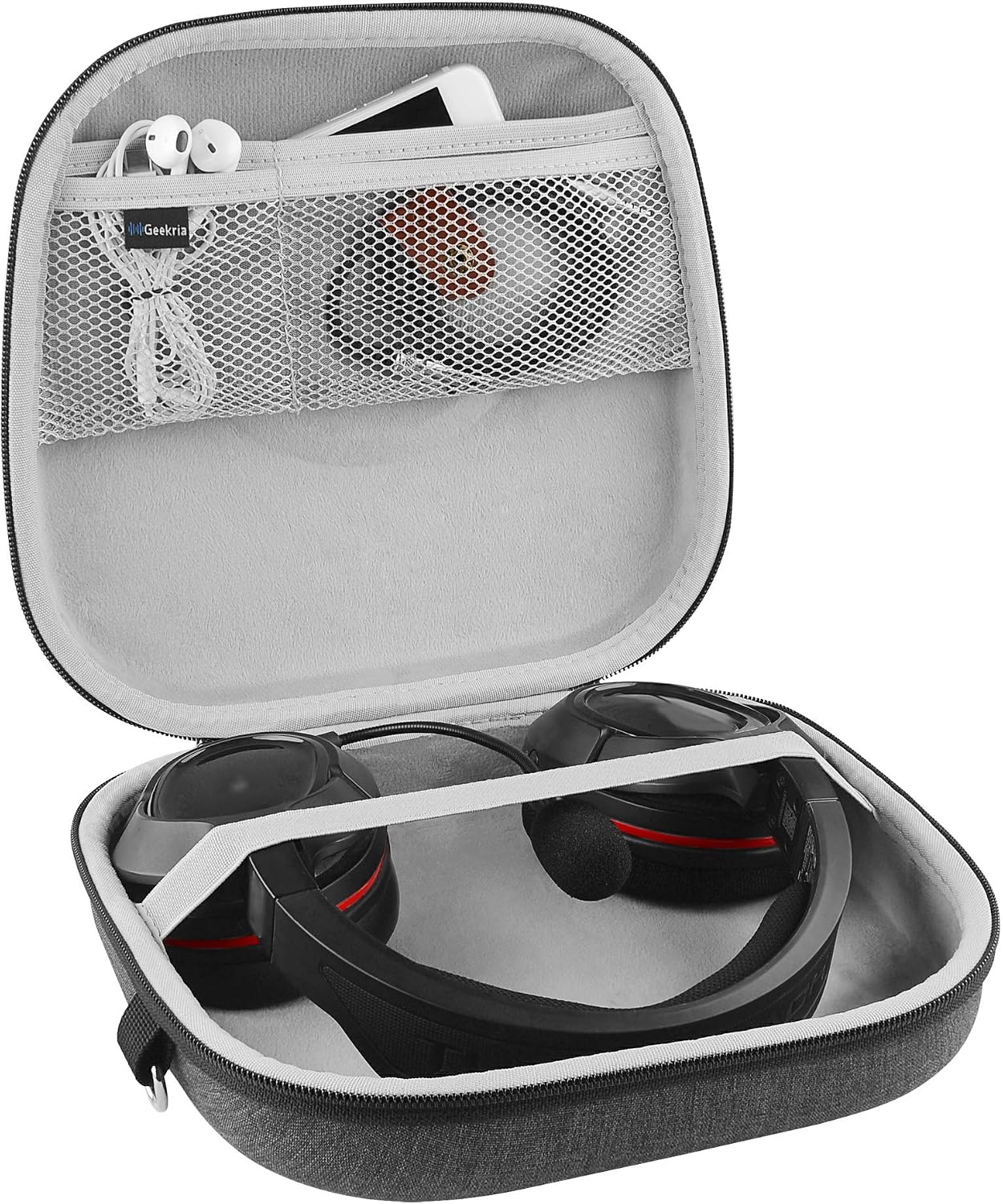 GEEKRIA Shield Headphones Case Compatible with Turtle Beach Recon 70, Stealth 600, Stealth 450 Gaming Headsets - Image 4