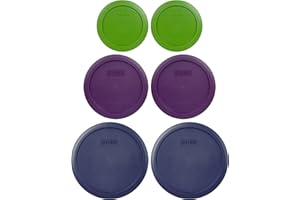 Pyrex Simply Store Replacement Lids for 12 Piece Storage Set - Lids Only