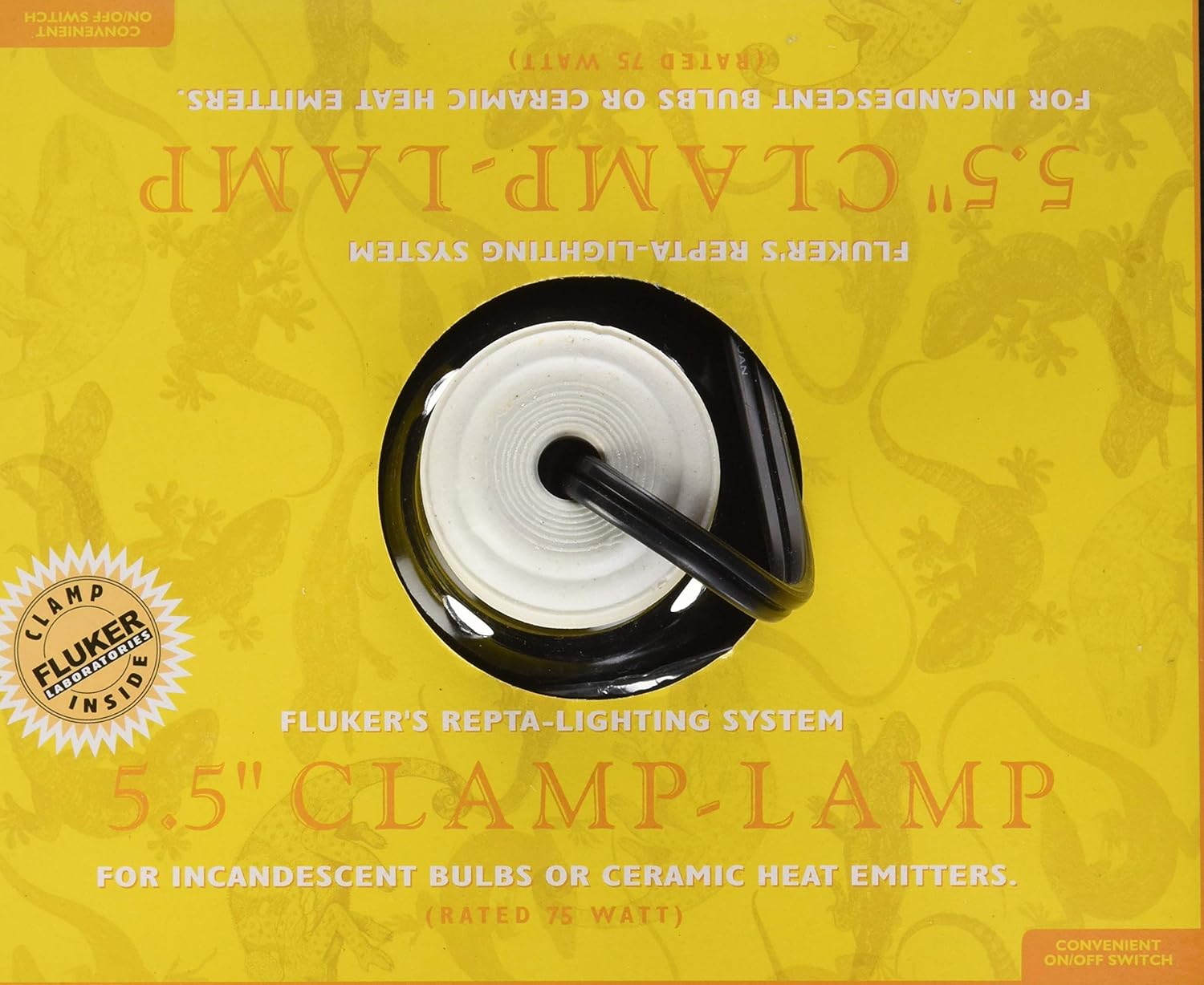 fluker's 5.5 clamp lamp