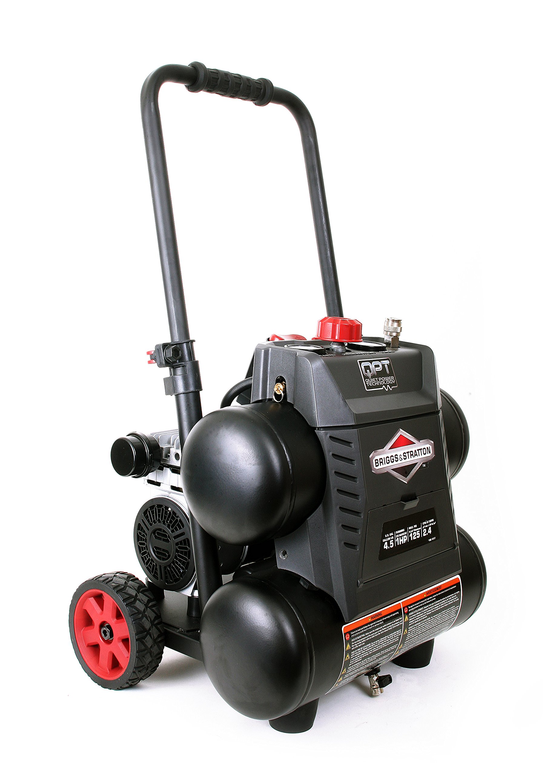 Briggs & Stratton 4.5-Gallon Quiet Power Technology Air Compressor 074045-00