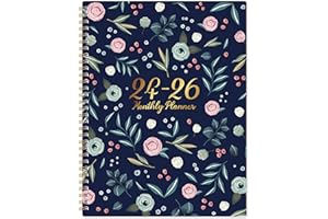 COBOLL 2024-2026 Monthly Planner - Monthly Planner 2024-2026 from July 2024 to June 2026, 2 Year Monthly Calendar 2024-2026, 8.5'' x 11'' Planner with Tabs