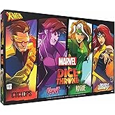 Marvel X-Men Dice Throne Box 2, 4 Hero Box Featuring Cyclops, Jean Grey, Gambit & Rogue, Competitive Board Game, Stand-Alone 