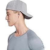KCZAKA 5 Panels Stretch Full Closed Baseball Caps Mens High Crown Mesh Breathable Fitted Cap Wide Brim Trucker Hats Q2425
