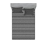 Ambesonne Mudcloth Fitted Sheet & Pillow Sham