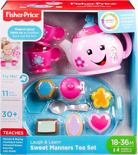 fisher price smart stages tea set