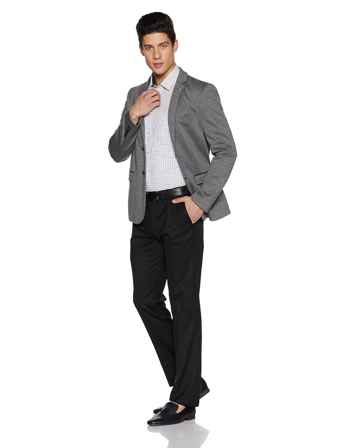 symbol amazon brand men's slim fit formal shirt