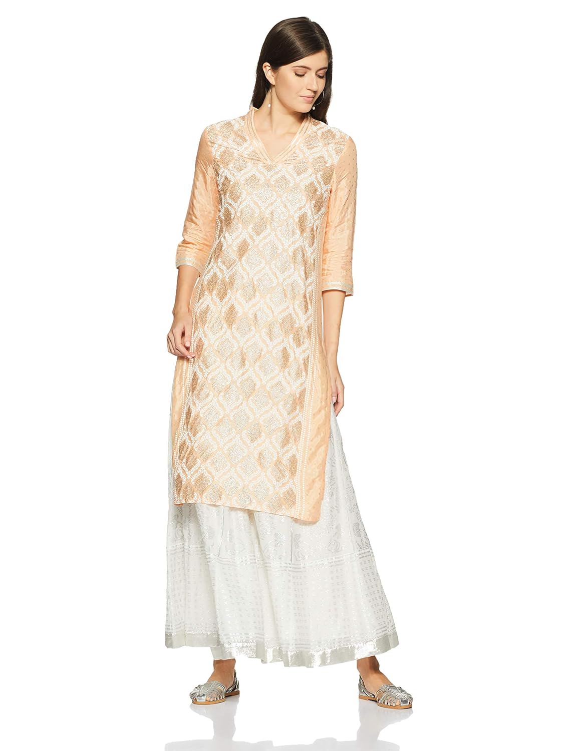 w for women's straight kurta
