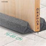 TANNESS Door Draft Excluder Double-Sided Draught Stopper 88 cm view 5