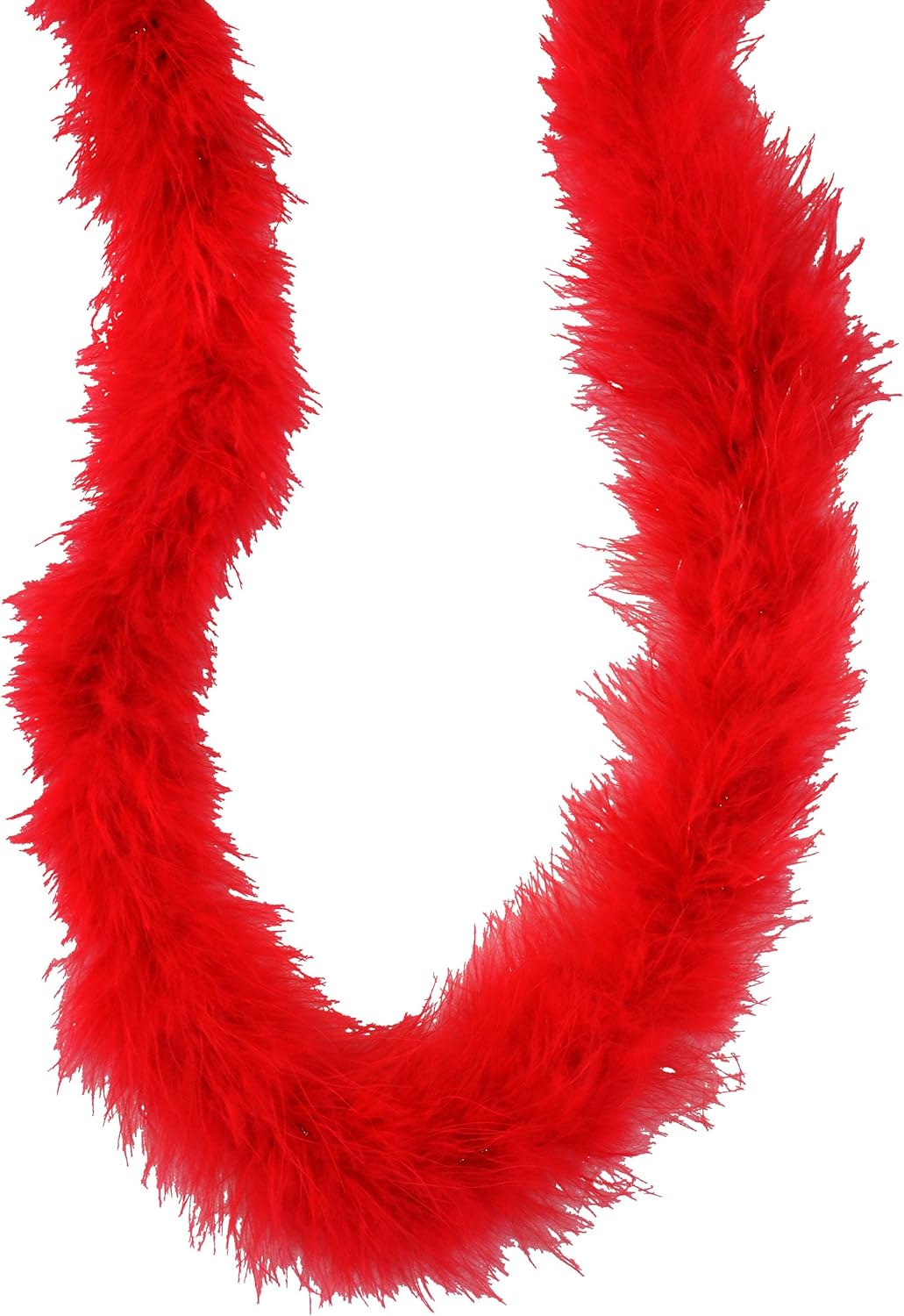 Touch of Nature 38009 Fluffy Boa Deep Red