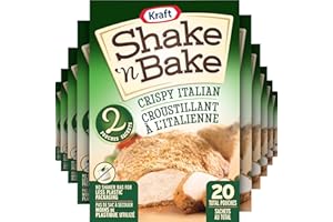Shake 'N Bake Crispy Italian Coating Mix, 10 per Pack, 142 g Boxes