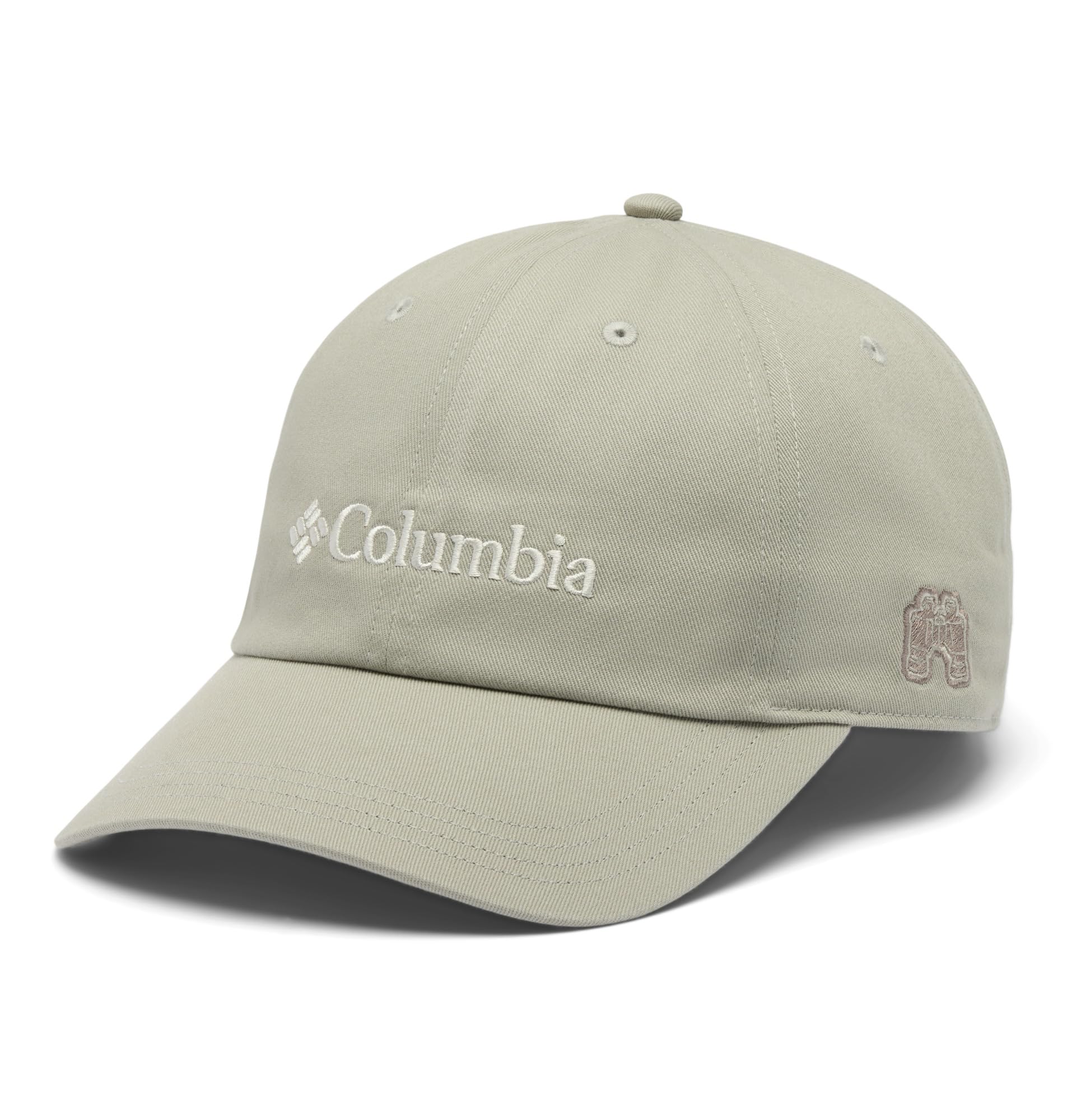Columbia Unisex Provisions Ball Cap, Flint Grey/Logo/Binoculars, One Size Image