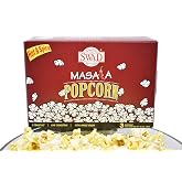 Spicy Popcorn Hot and Spicy Masala Popcorn 3 Microwaveable Packets in 1 Box