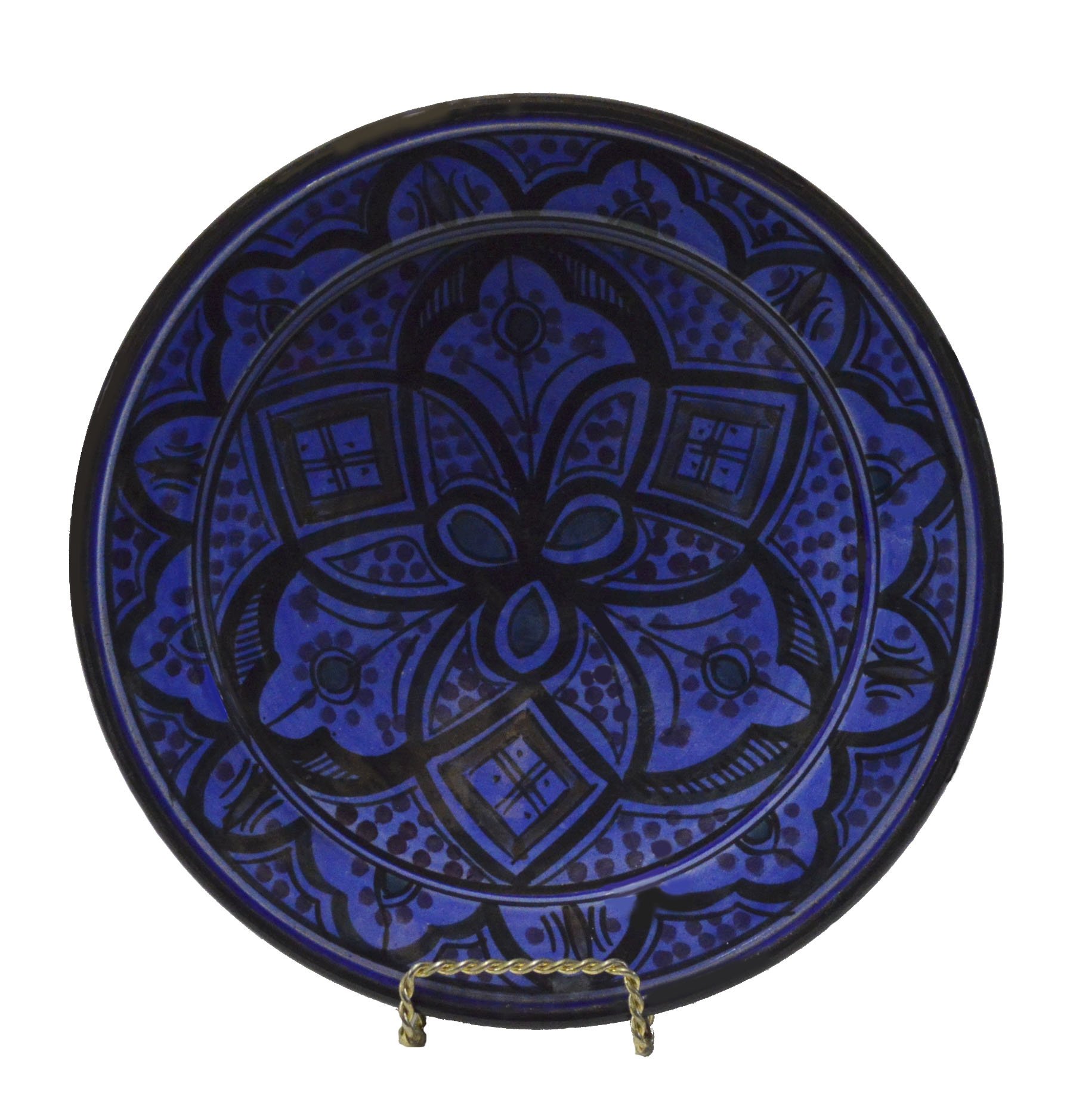 Ceramic Plates Moroccan Handmade Appetizer Tapas Serving Decorative 8