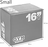GYM MASTER High Density Foam Plyo Jump Box 12 x 16 x 18 inches view 7