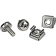 StarTech.com M5 Mounting Screws and Cage Nuts for Server Rack Cabinet - Pack of 50 Server Rack Screws , TAA (CABSCREWM5)