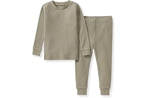 Burt's Bees Baby baby-boys Honeysoft Pajamas, Tee and Pant 2-piece Pj Set, Soft Organic Cotton & Lyocell Blend