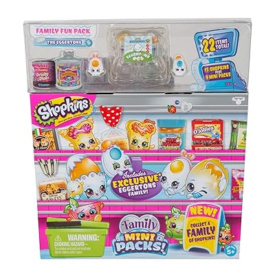 Shopkins nya familjer i Collectible Mini Pack - 22Piece