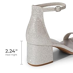 DREAM PAIRS Womens Low-Chunk Low Heel Pump