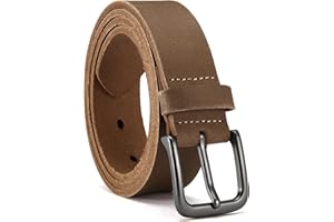 CHAOREN Boys Belt - 1 1/8" Kids Leather Belt, Handmade Full Grain Leather – Ideal for Dress and Casual Wear