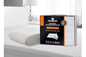 Bedgear King Dri-Tec Waterproof Mattress Protector – Noiseless, Moisture-Wicking, Hypoallergenic, Washable & Breathable Bed Cover