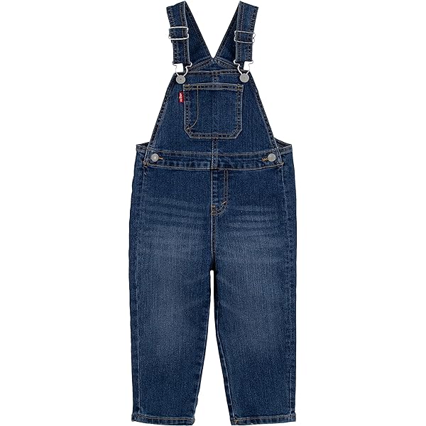 Amazon.com: Carhartt Kid's CM8665 Washed Denim Bib Overall - Boys