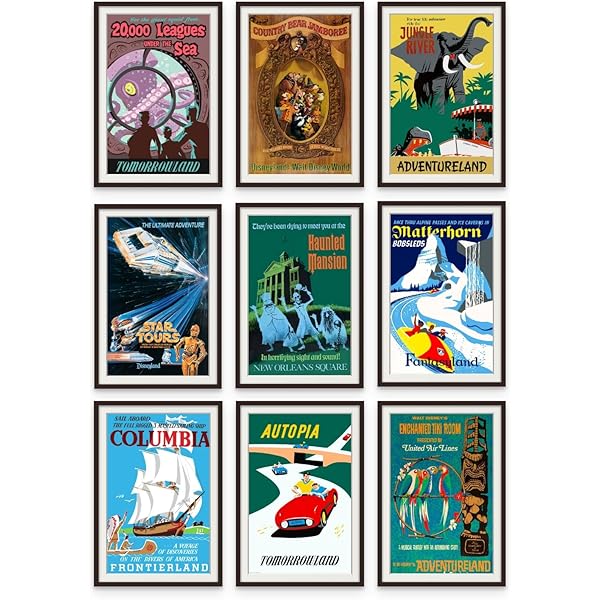 Disney The Vintage Poster Book: includes 28 iconic pull-out