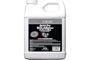 Cacee's Fast Setting Acrylic Nail Liquid Monomer, Acrylic Powder Compatible, Non-Yellowing Monomer Acrylic Nail Liquid, Quick Dry for Professional Acrylic Nails (32 fl. oz)