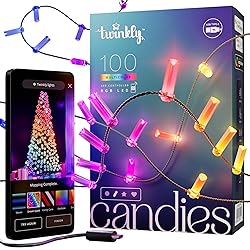 Twinkly Strings USB-C Candle-Shaped Light String