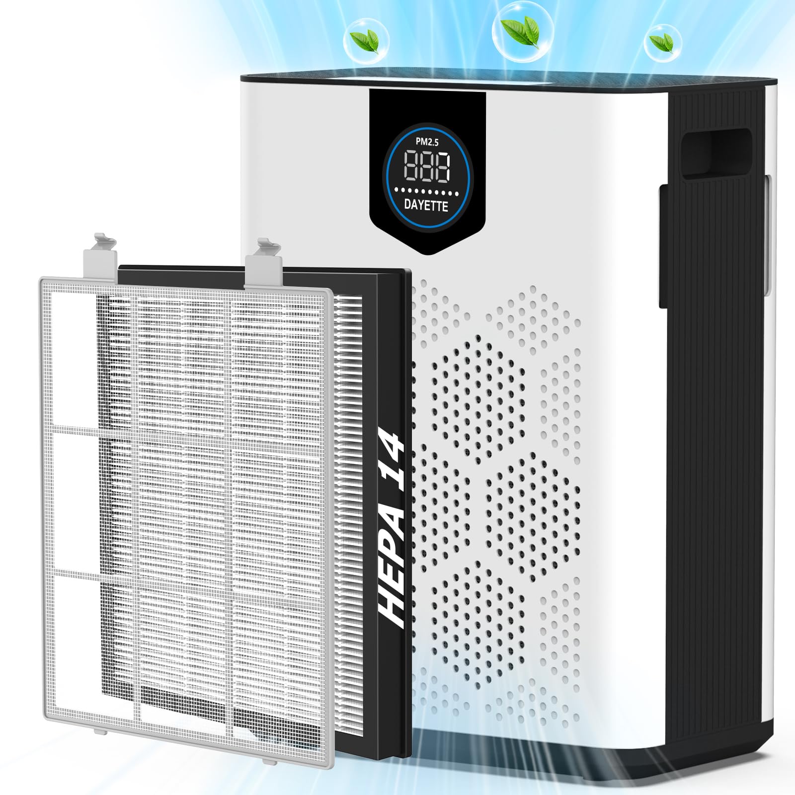 DAYETTE Air Purifiers for Home with H14 Hepa