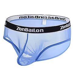 ZAIGGUT Mens Sexy See Through Underwear Breathable