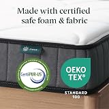 Zinus Single Pocket Spring Mattress with Memory Foam – 9cm Depth Hybrid view 5
