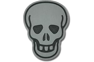 Toejamr Snowboard Stomp Pad - Large Skull - Gray